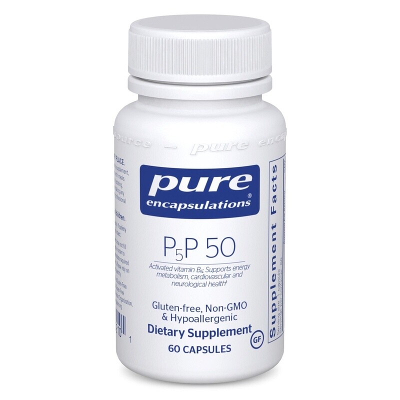 Pure Encapsulations P5P50 (activated B-6) 60 vcaps
