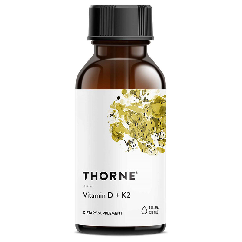 Thorne Vitamin D /K2 Liquid 1 oz.