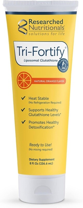 Researched Nutritionals Tri-Fortify Orange Tube 8 fl. oz.