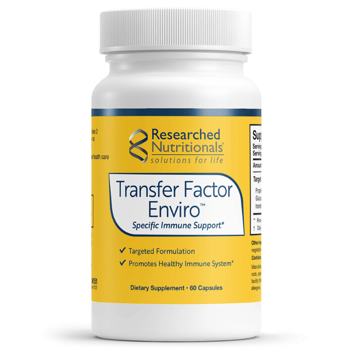 Researched Nutritionals Transfer Factor Enviro 60 count