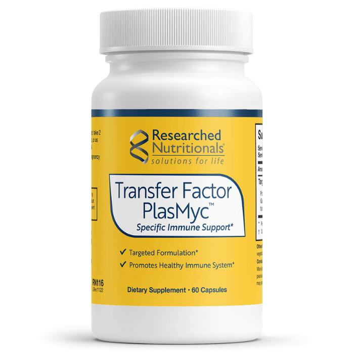 Researched Nutritionals Transfer Factor PlasMyc 60 count