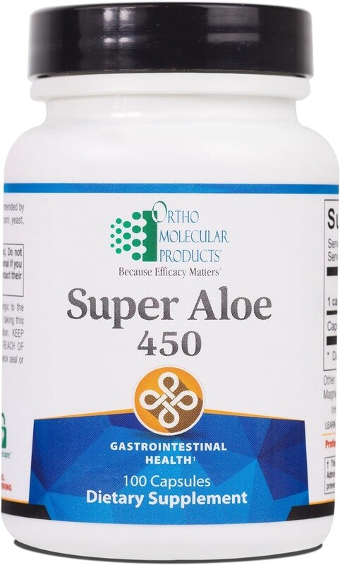 Ortho Molecular Products Super Aloe 450 100 count