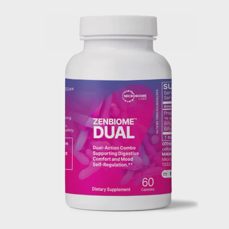 Microbiome Labs ZenBiome Dual 60c