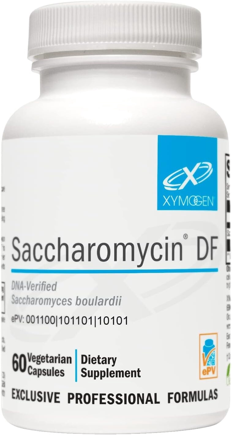 Xymogen Saccharomycin DF 60caps