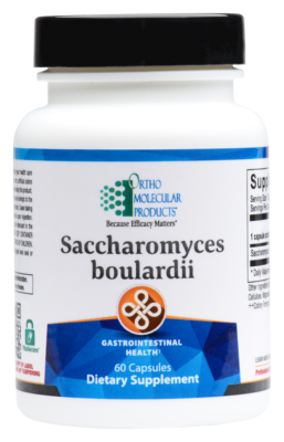 Ortho Molecular Saccharomyces Boulardii 60 caps