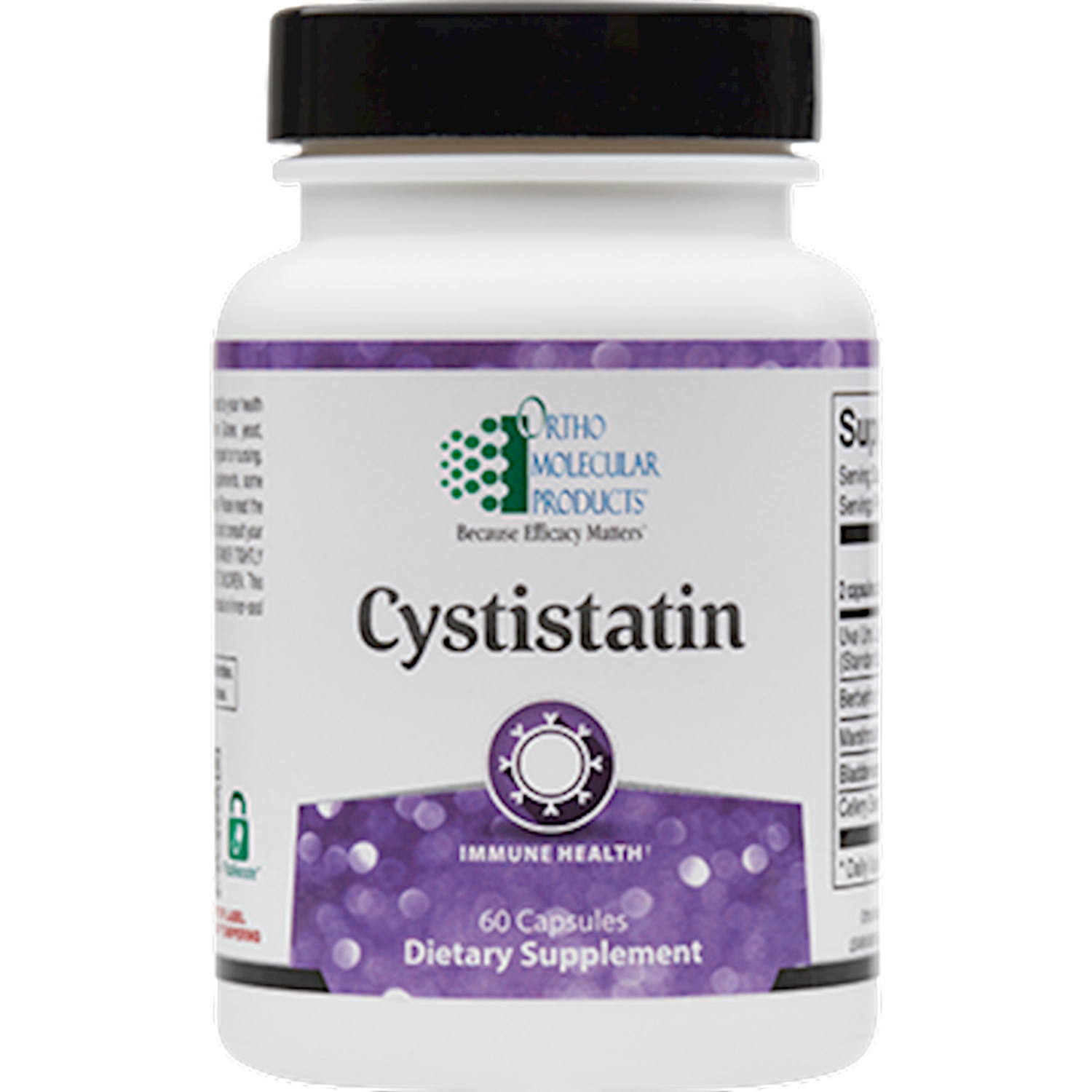 Ortho Molecular Products Cystistatin 60 caps