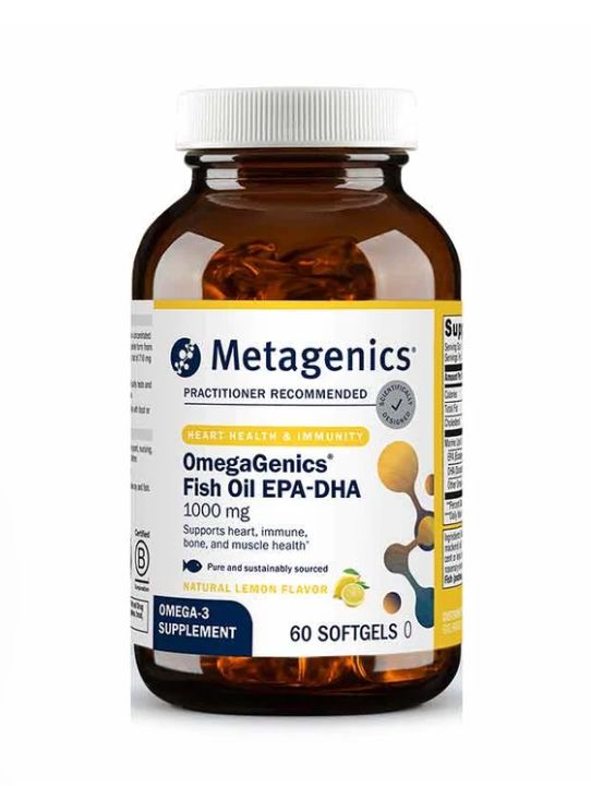 OmegaGenics EPA-DHA 1000 [Metagenics] 60 gelcaps