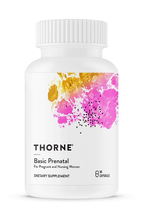 Basic Prenatal [Thorne] 60 capsules