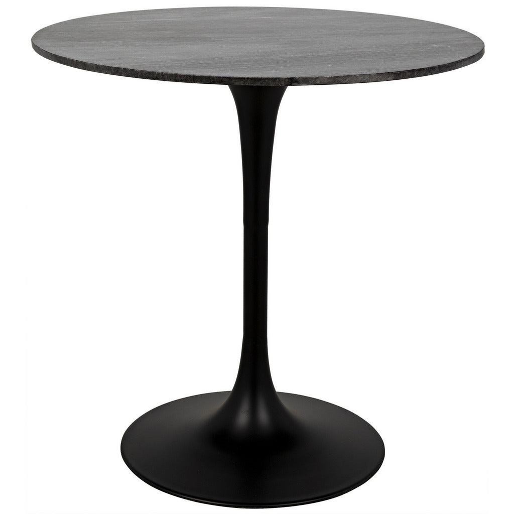 Marble & Steel Bar Table
