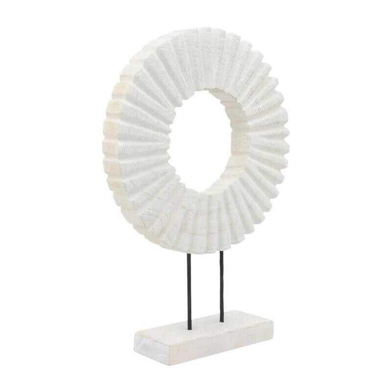 Carved White Decor