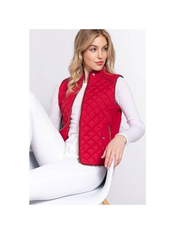 Quilted Padded Vest