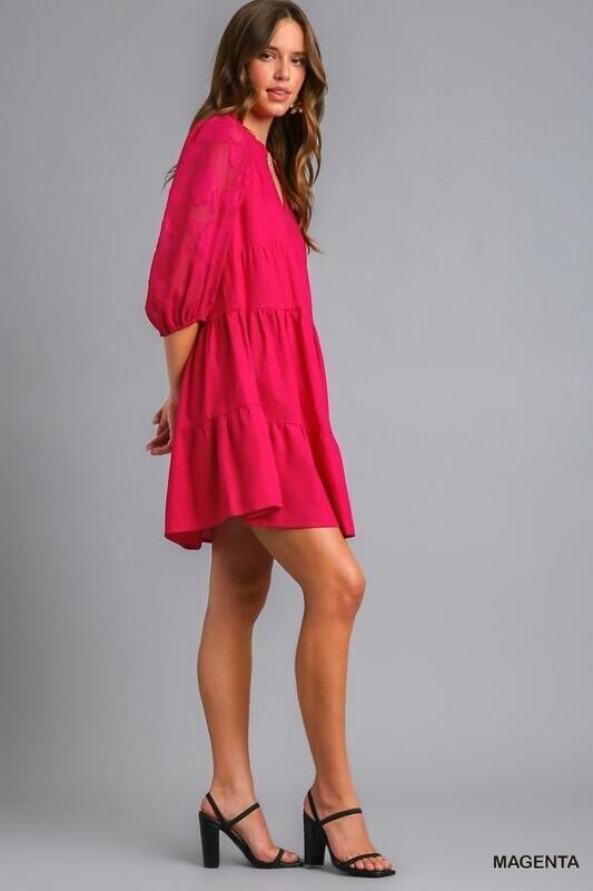 Floral Sleeve Dress