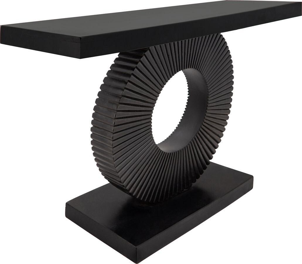 Console Table On A Ring Stand