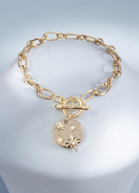 18K N. Star Bracelet