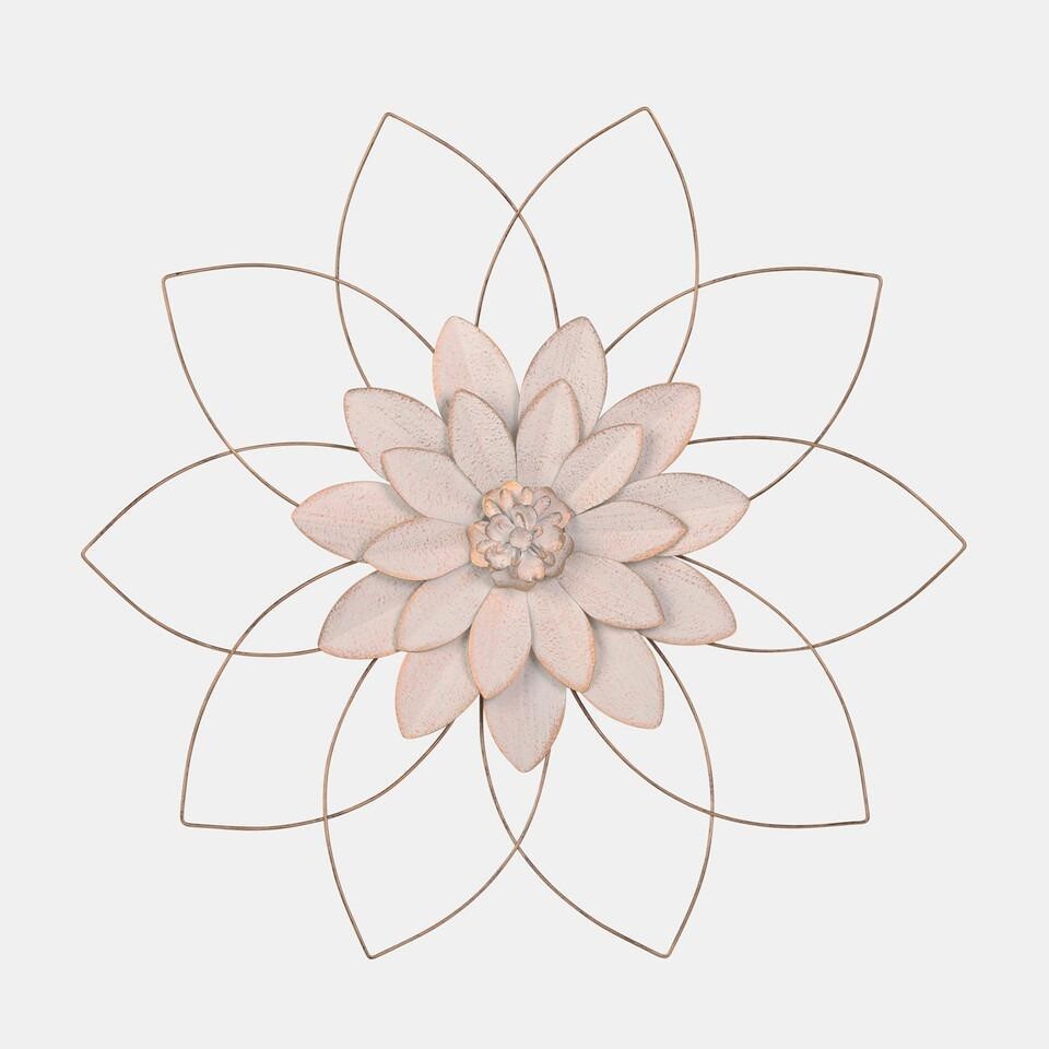 Metal 25" Wall Flower