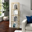 Brass 18" Bookcase
