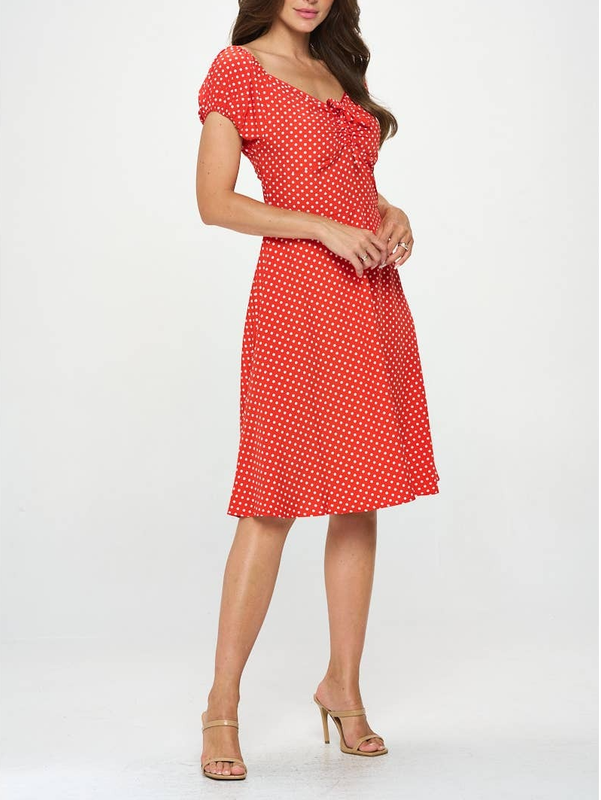 Red Polka Dot Dress