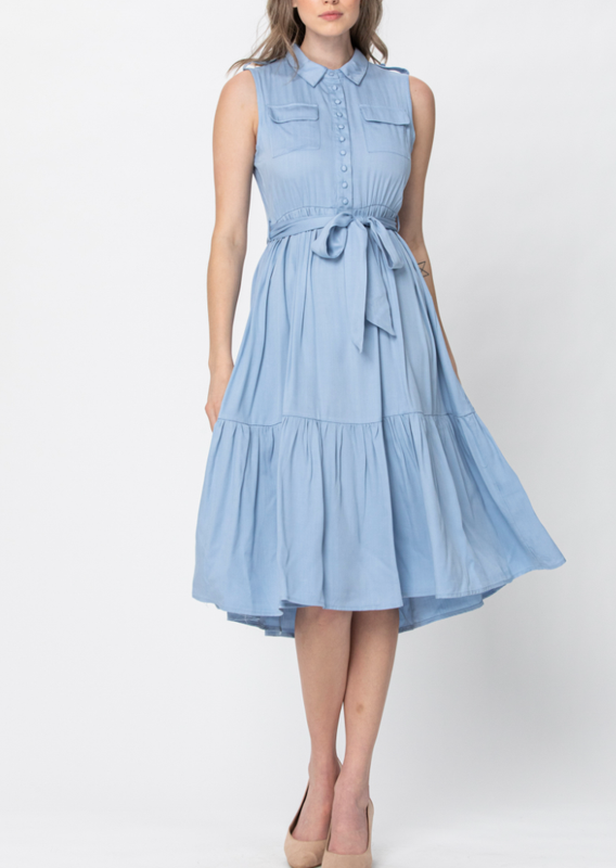 Sleeveless Midi Dress