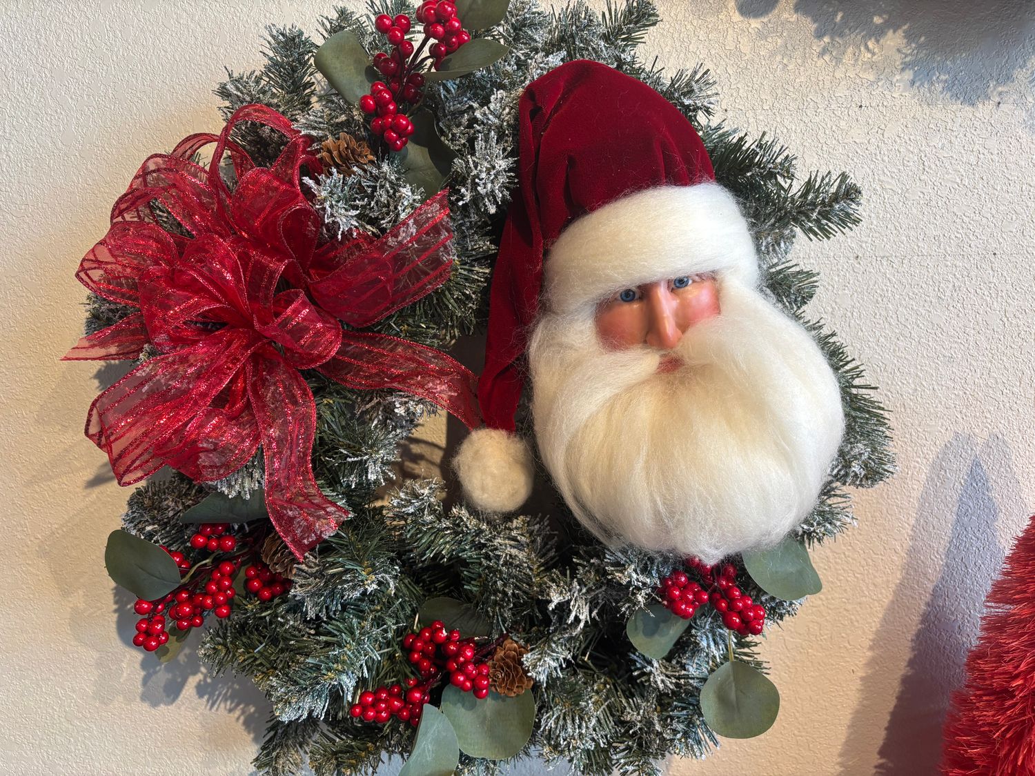 Luxury Santa Wreath