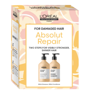 Loreal Professionnel Absolut Repair - For Damaged Hair Duo
