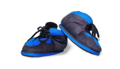 AJ1 Blue “Marine” Sneaker Slippers - Adult Size