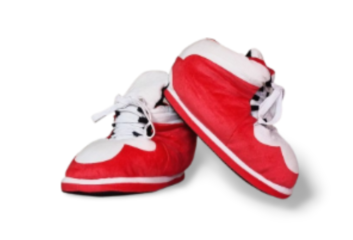 AJ1 Red &quot;Miami&quot; Sneaker Slippers - Adult Size