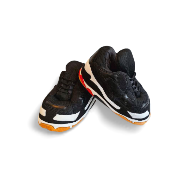 SA90 Black &quot;Raptor&quot; Sneaker Slippers - Adult Size