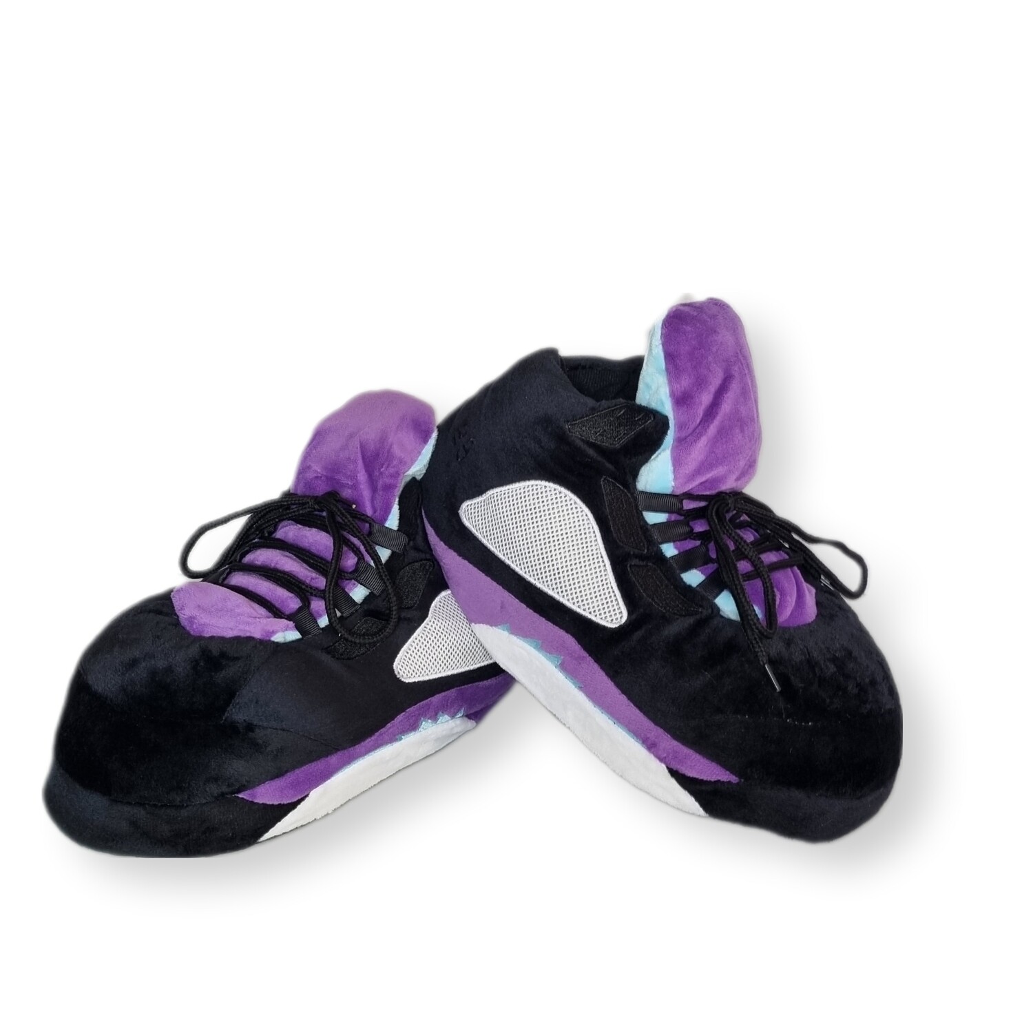 AJ5 Purple “Grape” Sneaker Slippers - Adult Size