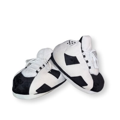 AJ6 White “Night" Sneaker Slippers - Adult Size