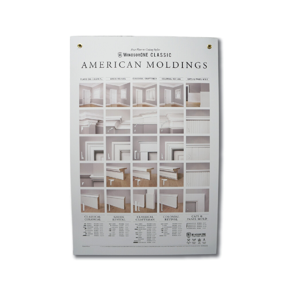 WindsorONE Molding Sign (Wallboard for Dealers)
