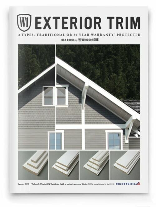 WindsorONE Exterior Trim Idea Book
