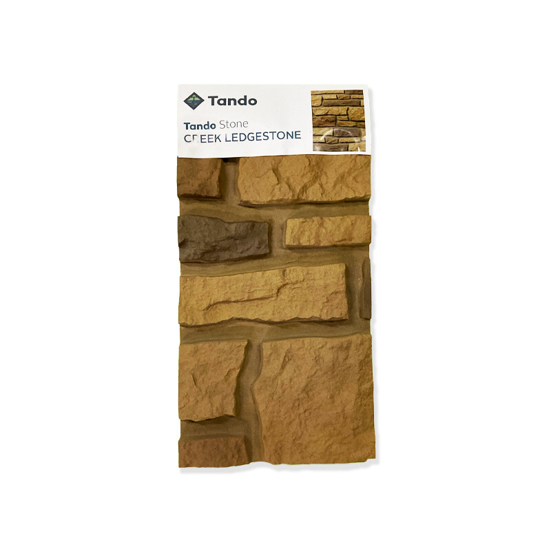 TandoStone Sample - Creek Ledgestone - Arizona Sandstone