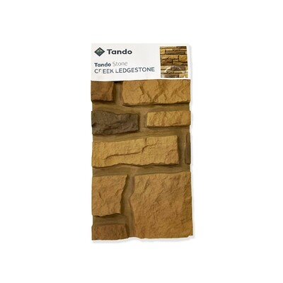 TandoStone Sample - Creek Ledgestone - Arizona Sandstone
