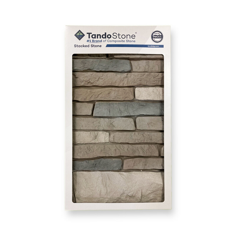 TandoStone Sample - Stacked Stone - Glacier Bay