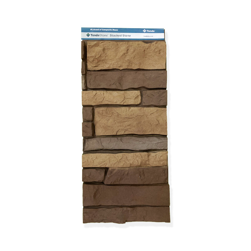 TandoStone Sample - Stacked Stone - Sedona Bluff