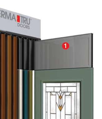 Therma-Tru Spacer Frame System for Pullout Door Display