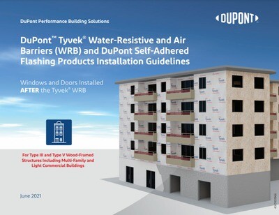 43-D100966 DuPont Tyvek Multi-Family Install: Windows and Doors Installed AFTER the WRB (for PDF only)