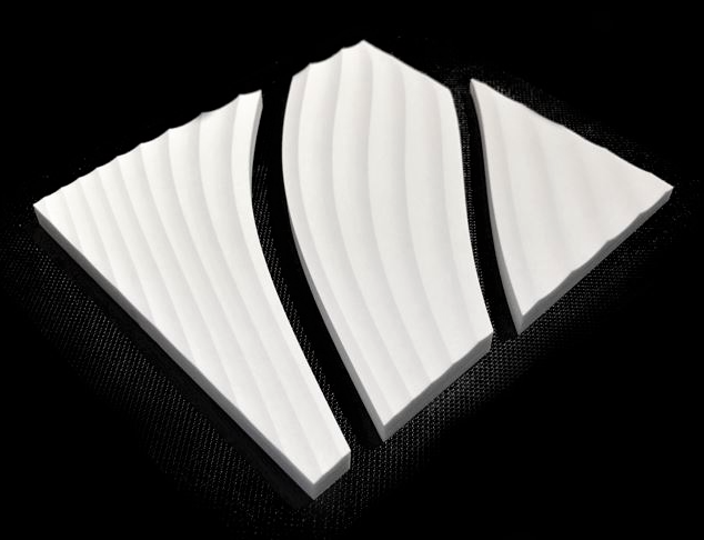 MR Walls Puzzle Piece Sample - Glacier White