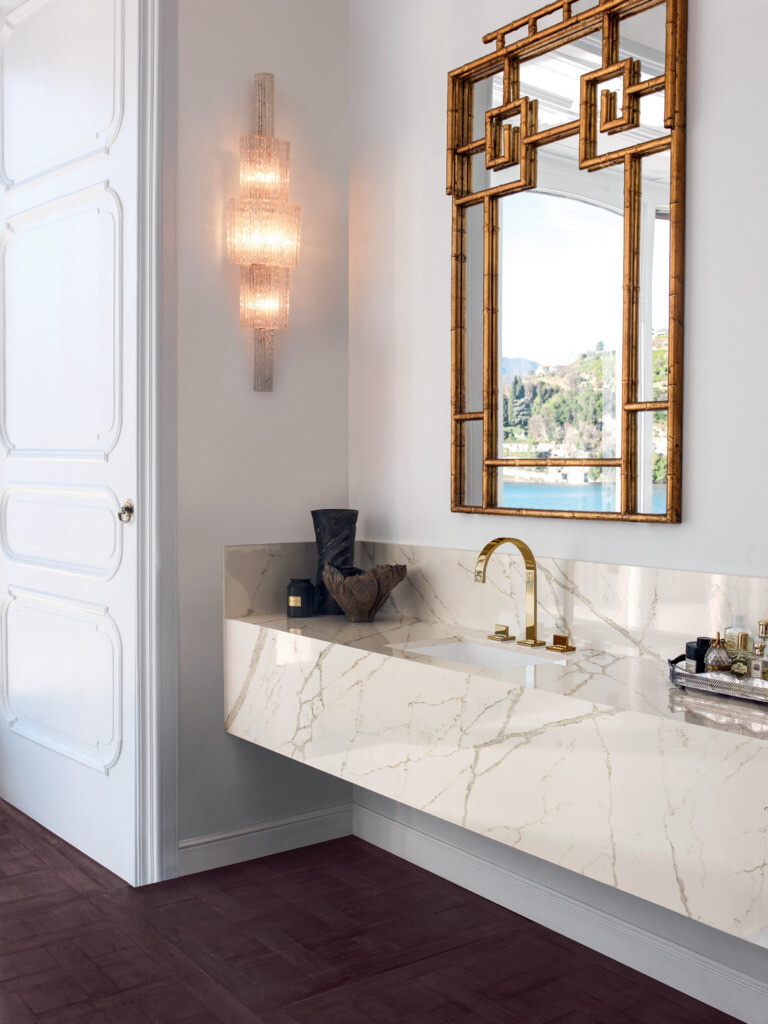 Corian Quartz Bath Sign