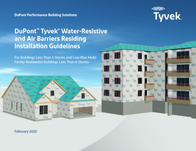 43-D100687 DuPont Tyvek Installation Guidelines: Residential WRB for Residing