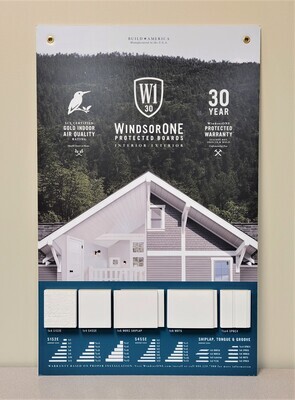 WindsorONE Protected Boards Sign (Wallboard for Dealers)