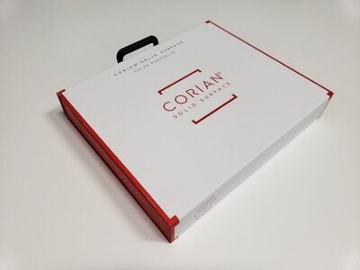 EMPTY Solid Surface Sample Box