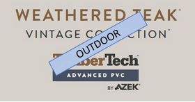 TimberTech OUTDOOR Display ID Plaque Pack - Vintage Collection