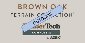 TimberTech OUTDOOR Display ID Plaque Pack - Terrain Collection