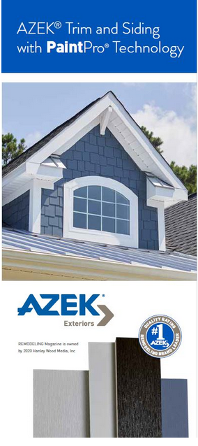 AZEK Exteriors Paint Pro Tri-Fold