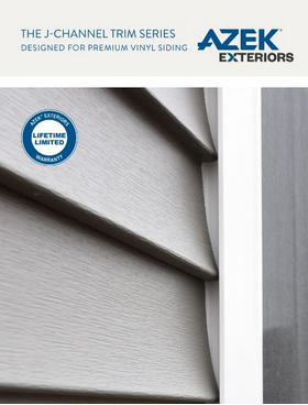 AZEK Exteriors J-Channel Brochure
