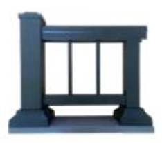 TimberTech Impression Rail Express Counter Display Black