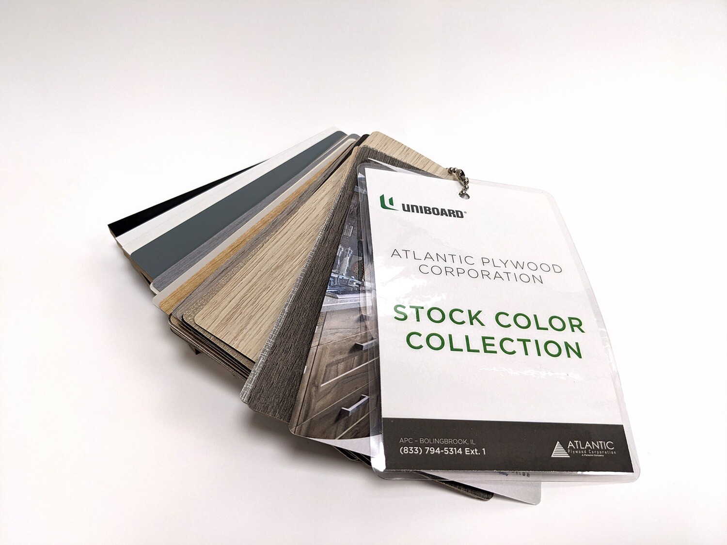 Uniboard 4x6 Stock Color Collection Sample Chain (IL only)