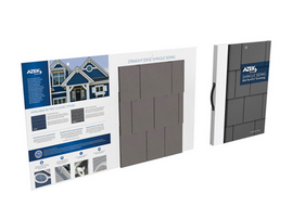 AZEK Exteriors Shingle Wallboard - Straight edge profile