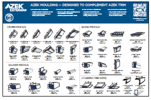 AZEK Exteriors Moulding/Casing Counter Mat